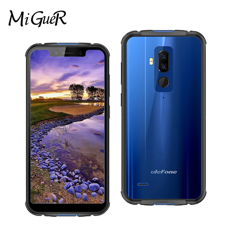 Ulefone Броня 5 IP68 Водонепроницаемый мобильного телефона 16MP 5000 mAh 85 &quotHD 4 GB + 64 Android 8 1