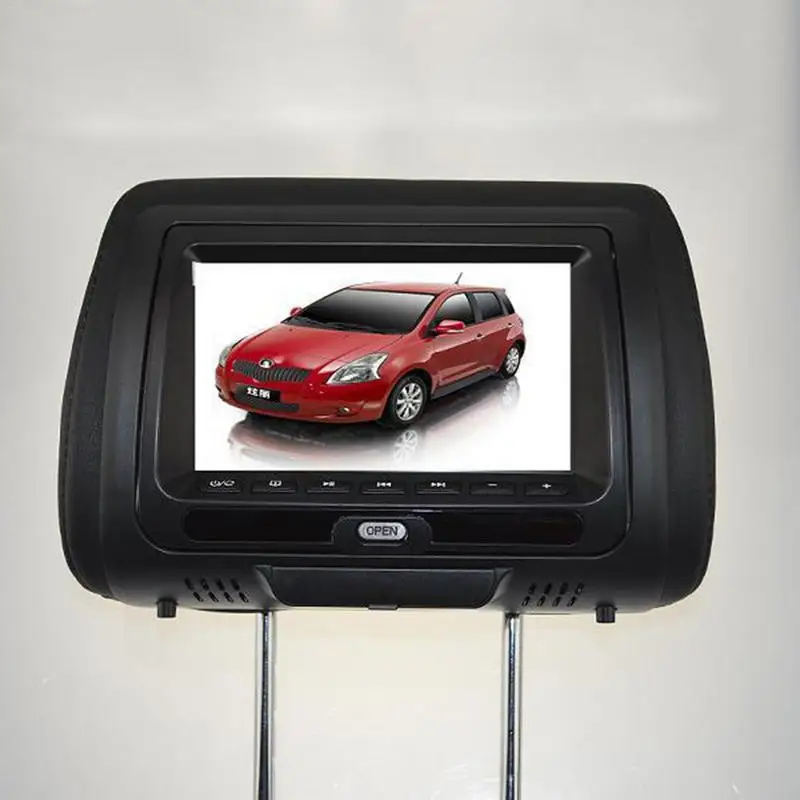 Подголовник для сумок DVD монитор Автомобильный подголовник HD дисплей 7 &quotDVD MP5 USB