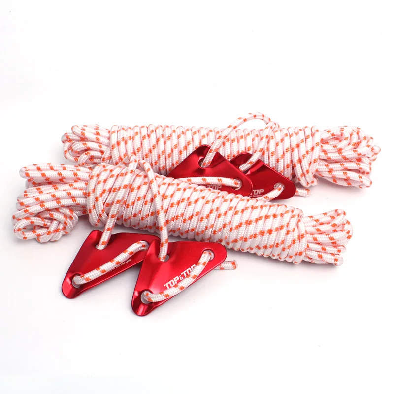10 м/лот многофункциональный комплект веревок для палаток на открытом воздухе