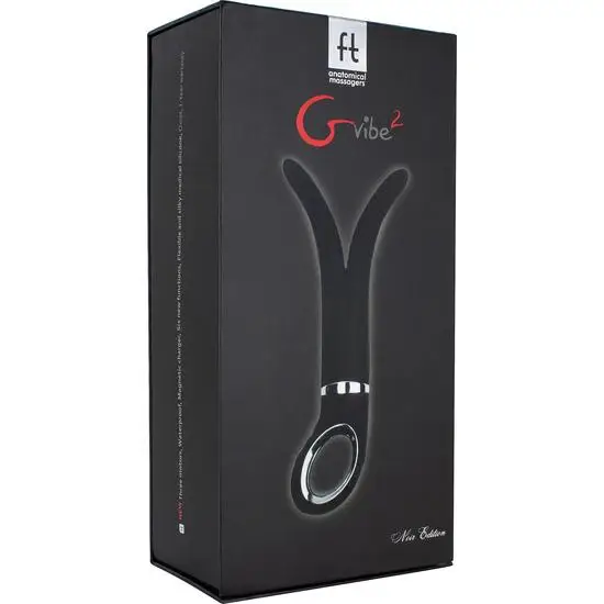 G Vibe 2 массажер Anatomico черный Утешитель фаллоимитатор вибратор | Красота и здоровье