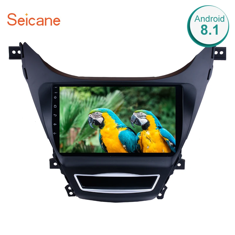 Seicane 2Din 9 дюймов Android 8 1 GPS автомобильное радио для 2008 Hyundai Elantra HD сенсорный экран