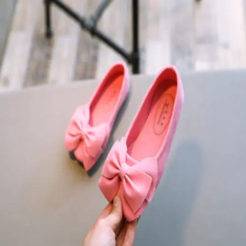 Focusnorm маленькая девочка туфли в стиле Принцесса с бантом для выступления