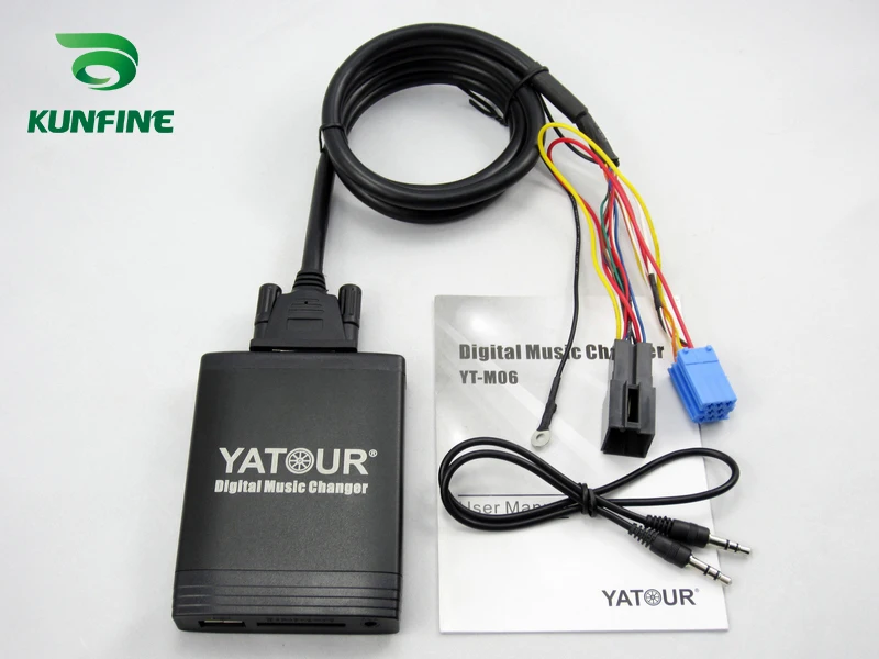 Автомобильный цифровой музыкальный Переходник USB SD Aux MP3 интерфейс Автомобильное