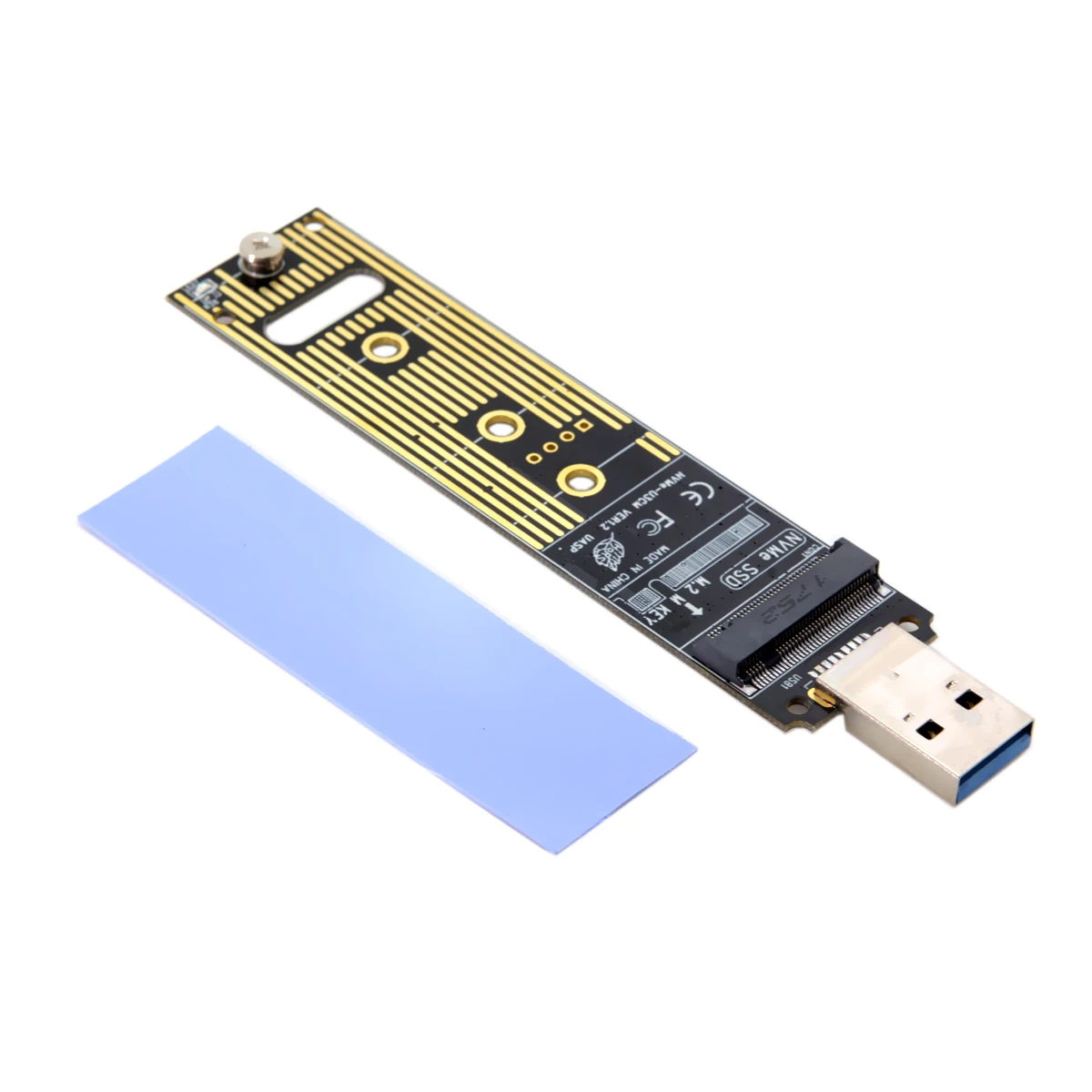 M2 SSD чехол NVME NGFF корпус M.2 к USB 3 0 M Ключ адаптер NVMe USB|Компьютерные кабели и разъемы| |