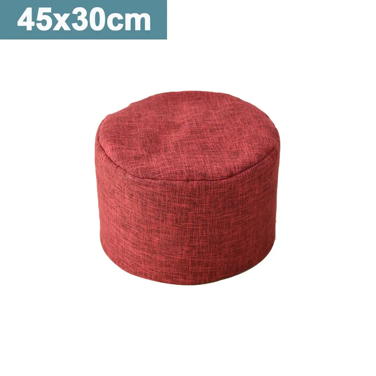 Ленивый BeanBag диваны накладка на подставку для ног водонепроницаемый для хранения животных игрушка Bean Bag сплошной цвет стул Beanbag диваны ножные табуреты(только крышка