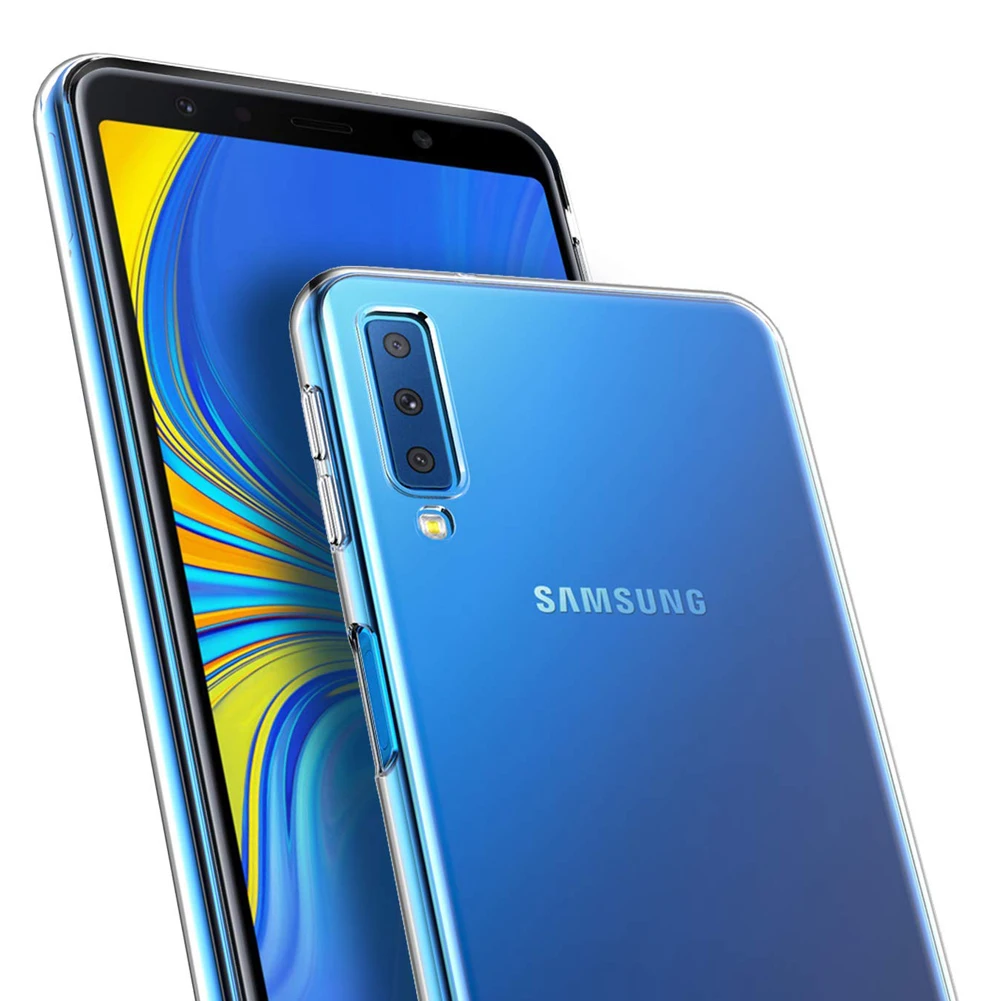 Для Samsung Galaxy A7 2018 A750 ультра Оптовая Продажа партия Тонкий 0 2 мм прозрачный
