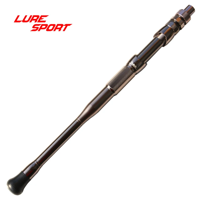 LURESPORT сверхмощный Троллинг алюминиевая ручка катушка сиденье резиновый стержень