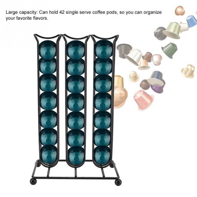 Держатель для хранения кофейных капсул 42 подставок домашний магазин nespresso