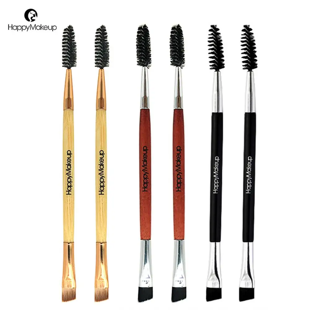 3 цвета кисти для макияжа бровей Кисть с одним двойным винтом кисть ресниц