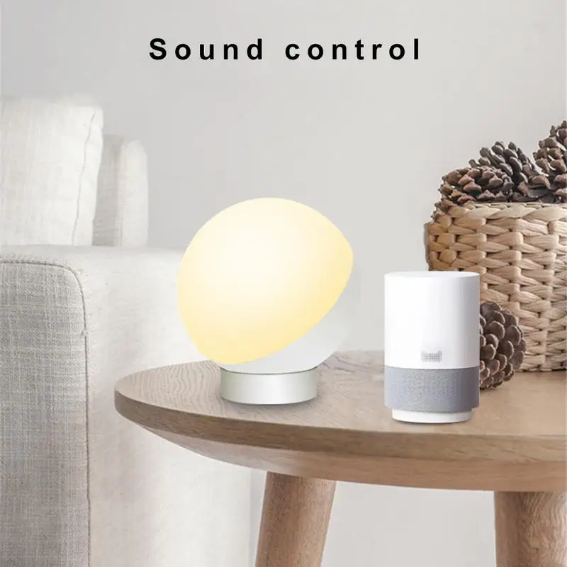 Светодиодная настольная лампа Smart Wifi с голосовым управлением светодиодный