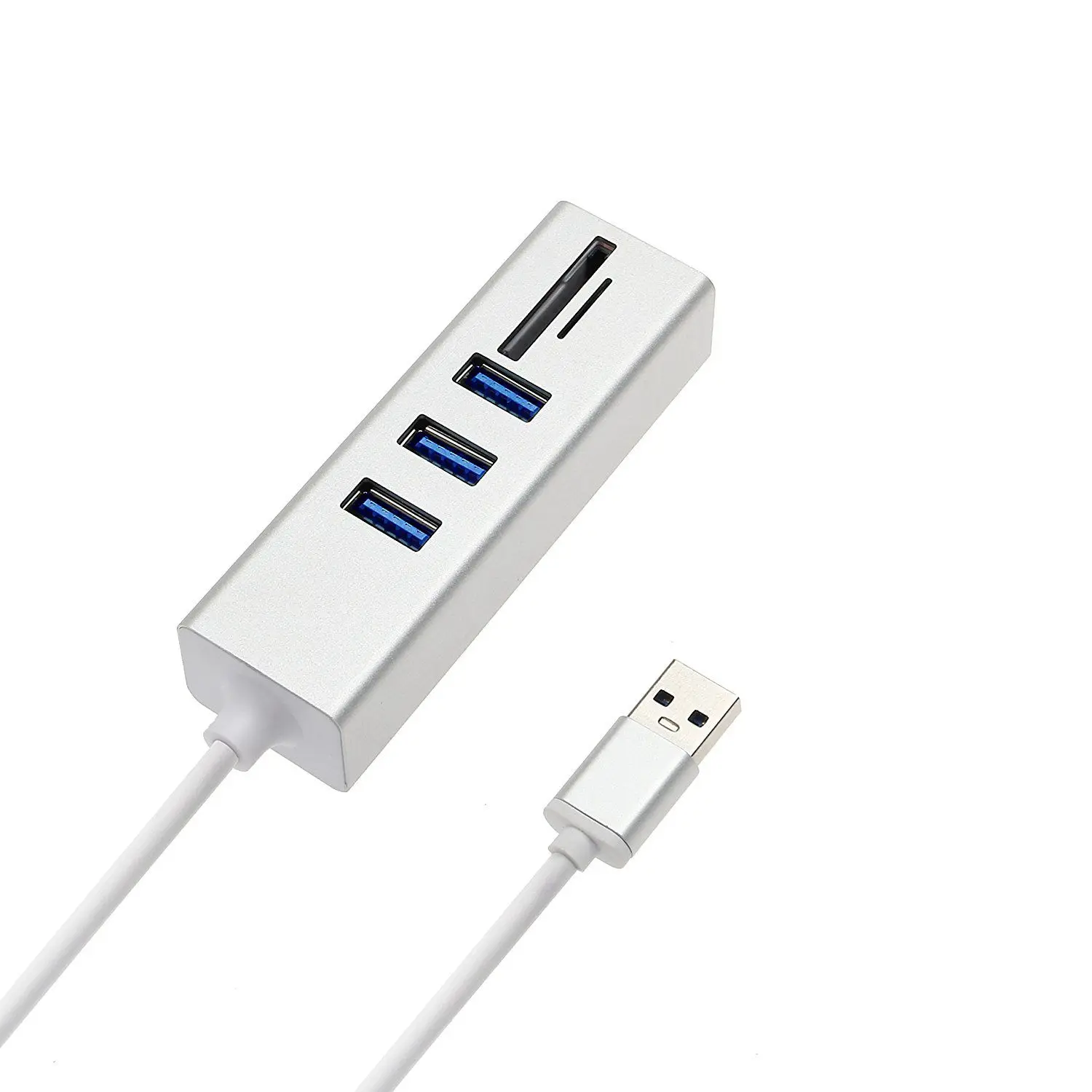 IG-5-In-1 USB 3.0 HUB &amp Card Reader Includes 3-Port Hub an Micro and SD card reader Charge or Connect Devices | Компьютеры и офис