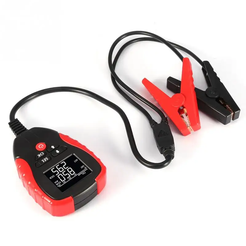 AE310 Digital LCD Backlight Display Battery Tester for Car Batteries Analyzing 12V Indicator Meter |