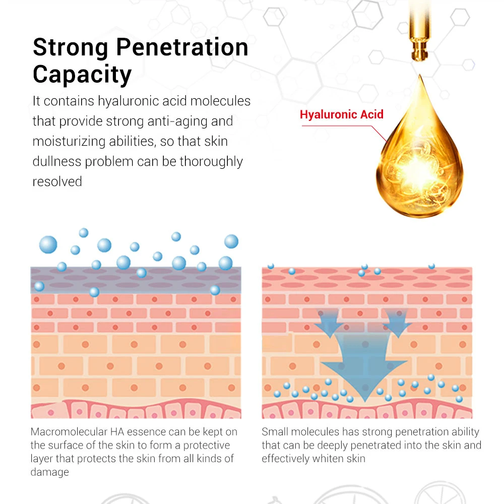 Breylee сыворотка серия Гиалуроновая кислота Увлажняющий Витамин С отбеливающий