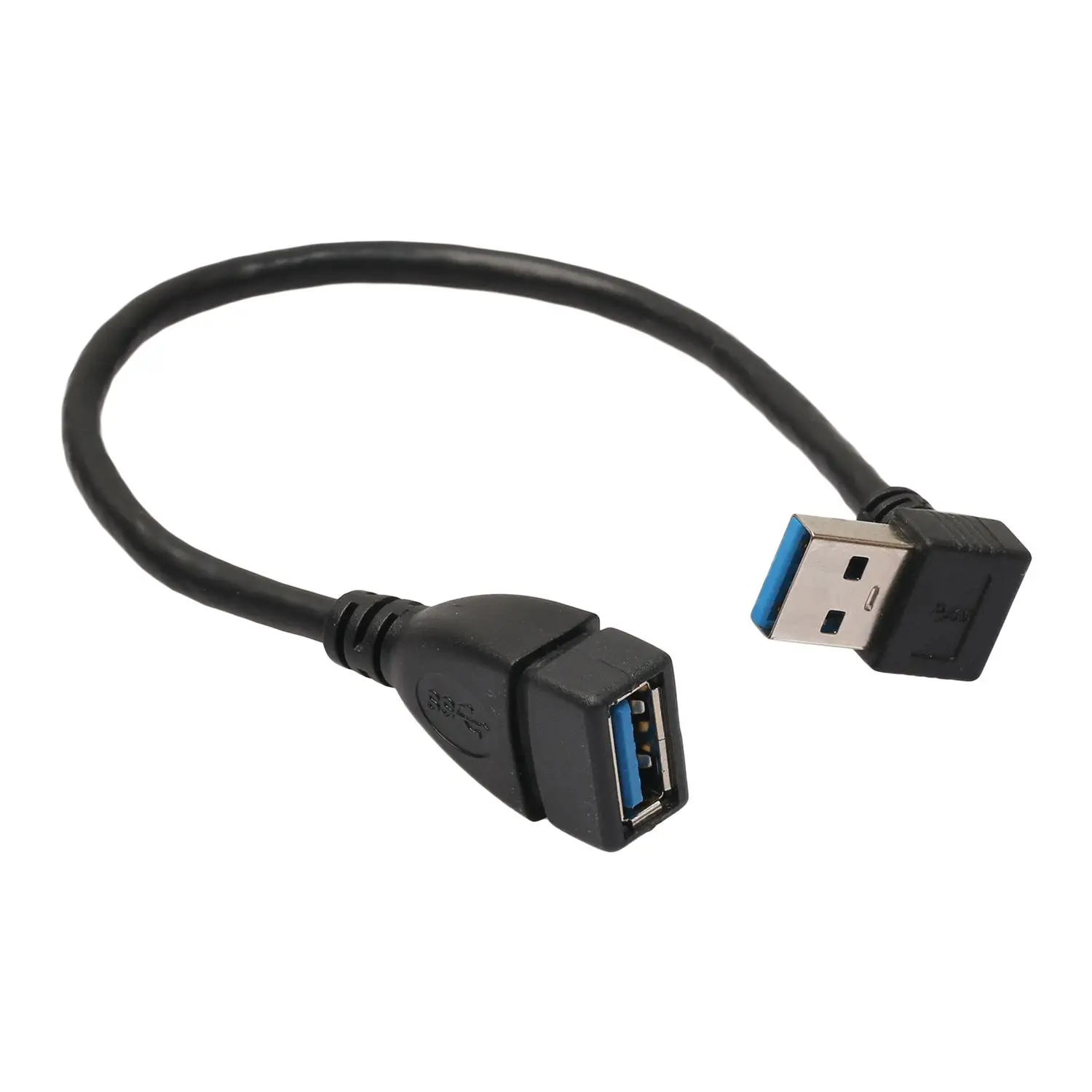 USB 3 0 правый угол 90 градусов удлинитель Кабель адаптер Папа-мама шнур 20 см |