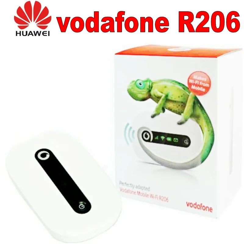 Vodafone R206 3G Мобильный Wi-Fi Hotspot 3g портативный маршрутизатор huawei мобильный |