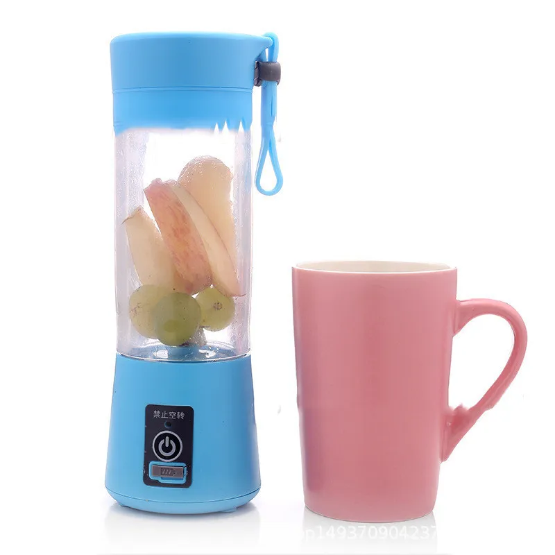 Portable 400ml Mixed Juicer Cup USB Rechargeable Electric Automatic Vegetable Fruit Citrus Orange Juice Maker Mixer Bottles | Дом и сад