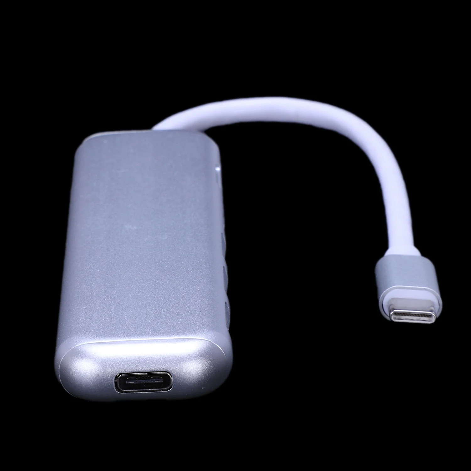 Портативный 7 в 1 Type C Usb 3 0 адаптер из алюминиевого сплава с Pd быстрым зарядным