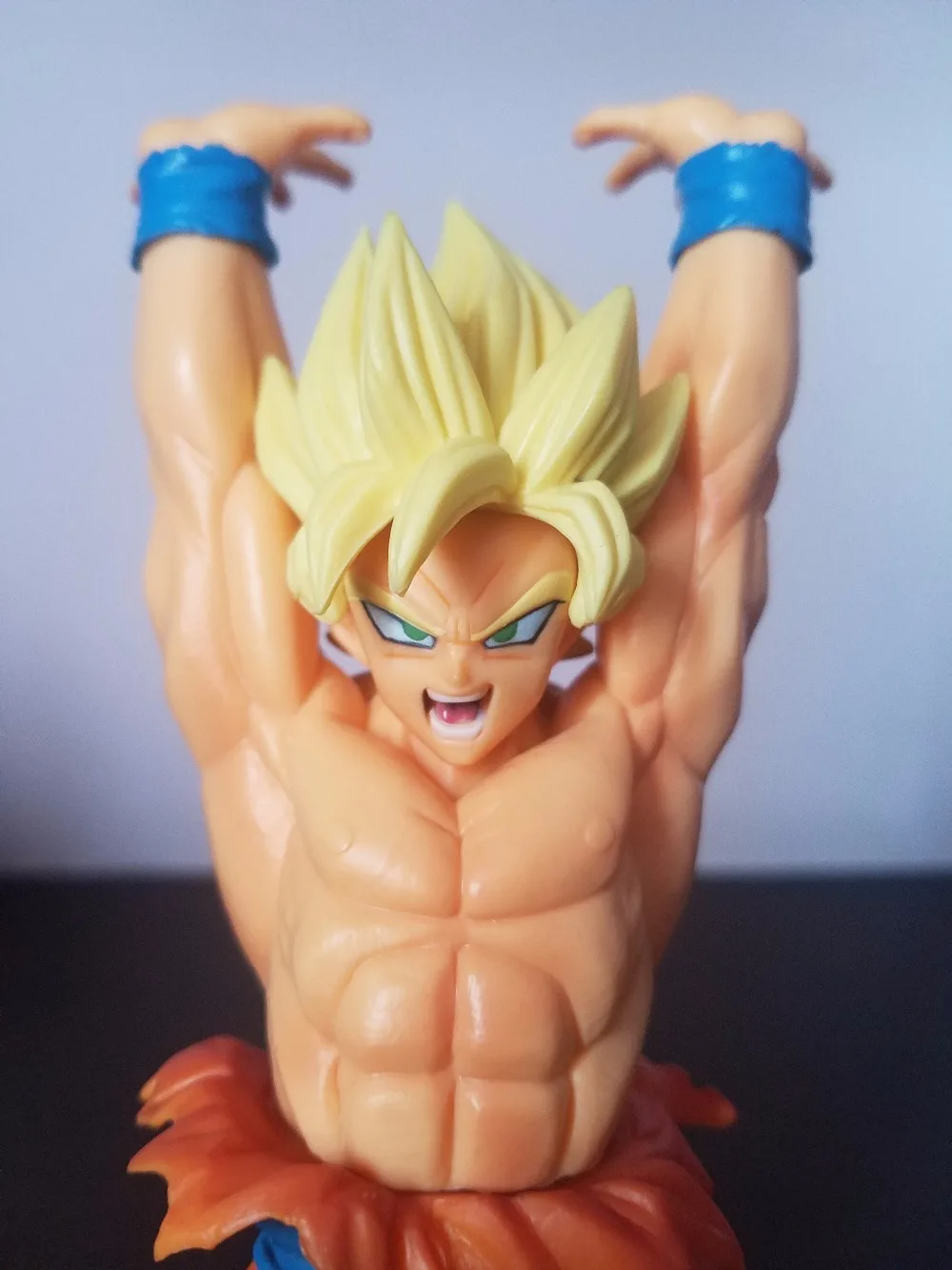 Аниме Dragon Ball Z 2 Stili 24 см Сон Гоку Супер Саян Genki dama Spirito Bomba коллекция фигурок из ПВХ