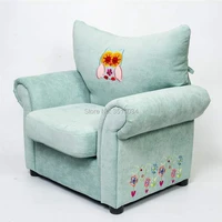new lovely small cartoon sofa with embroidery patte comfortable living room leisure bean bag sofa studentskids home furniture