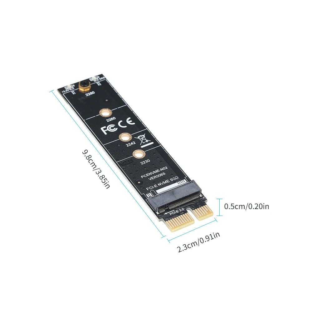 PCI E к M.2 жесткий диск NVME адаптер карта Intel AoTeng SSD кардридер 1X Тестовая