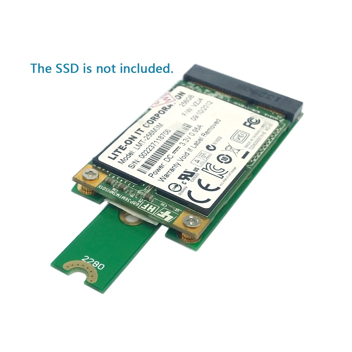 Кабель 50 мм Mini PCI E 52Pin mSATA SSD к M.2 NGFF b ключ адаптер Добавить на Карты PCBA|Компьютерные