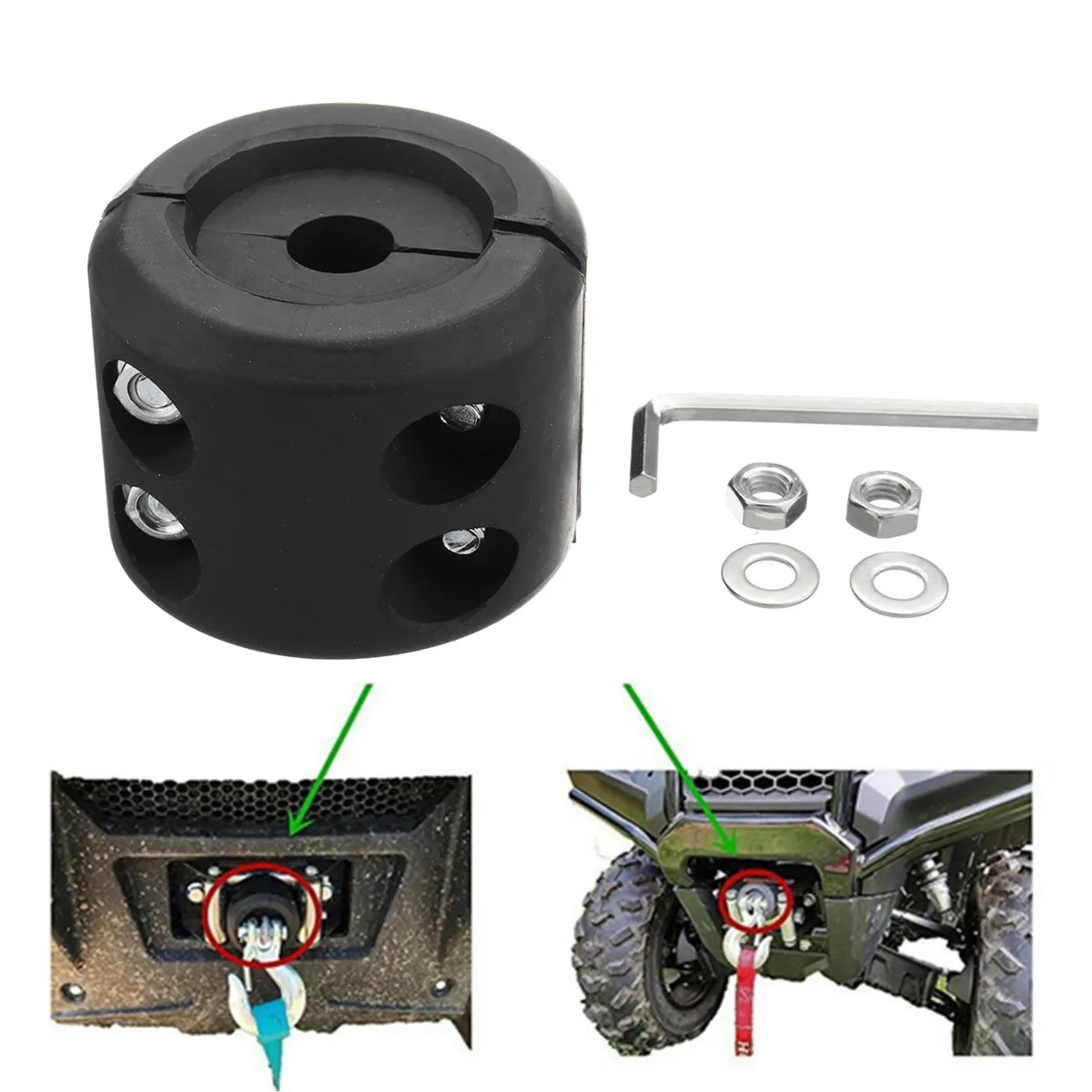 Высокое качество Новый кабель крюк стопор для Jeep KFI Лебедка ATV UTV крепление мотор