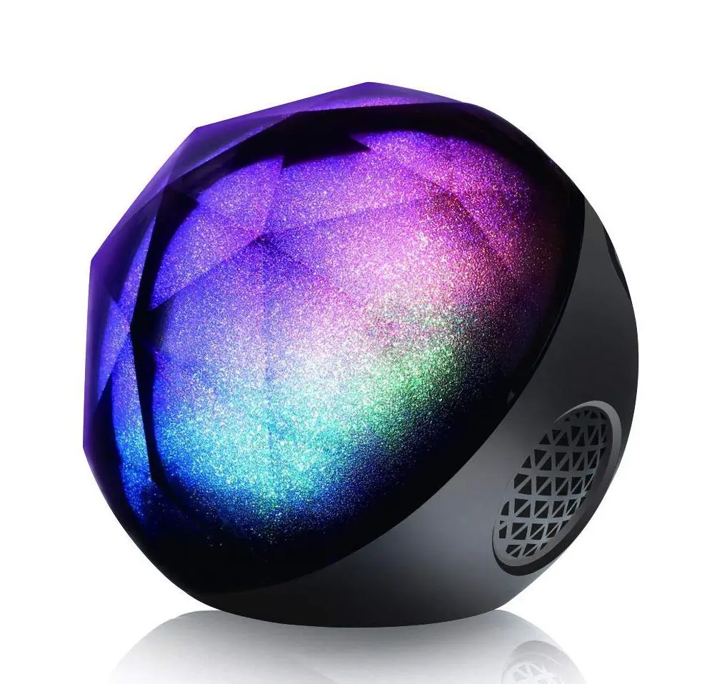 10 шт./лот мини портативный светодиодный цветной беспроводной громкий стереозвук