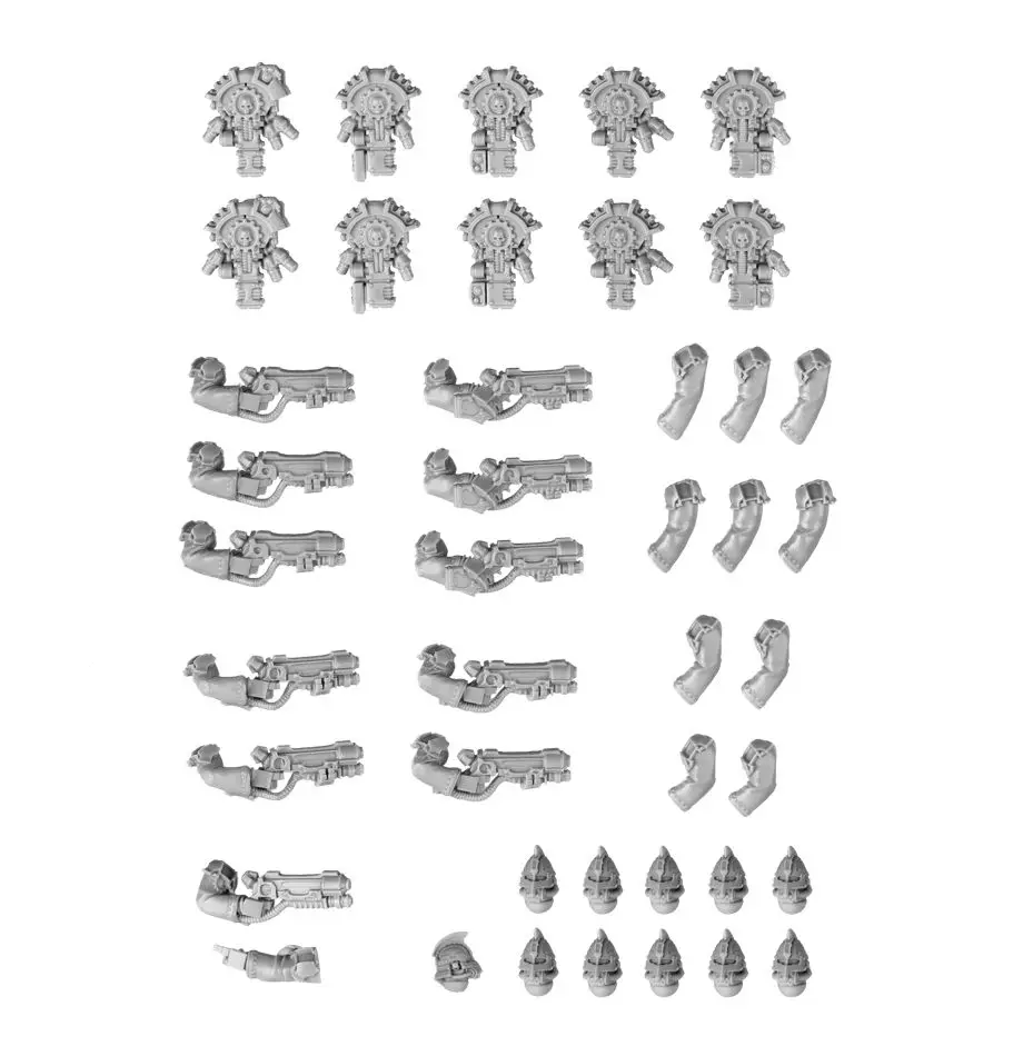 Mechanicum Secutarii Peltasts Upgrade Set|Наборы для сборки моделей| |
