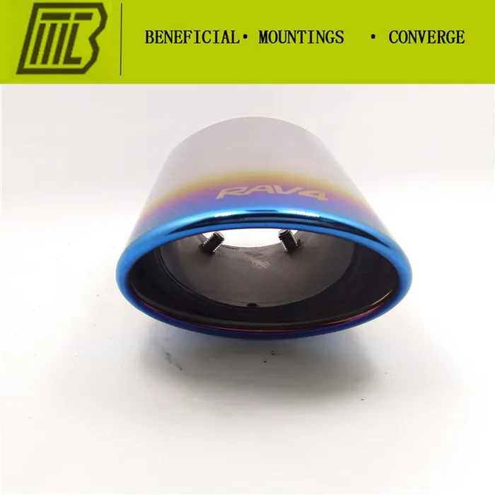 Автомобильный Стайлинг выхлопная труба глушитель Модифицированная задняя для