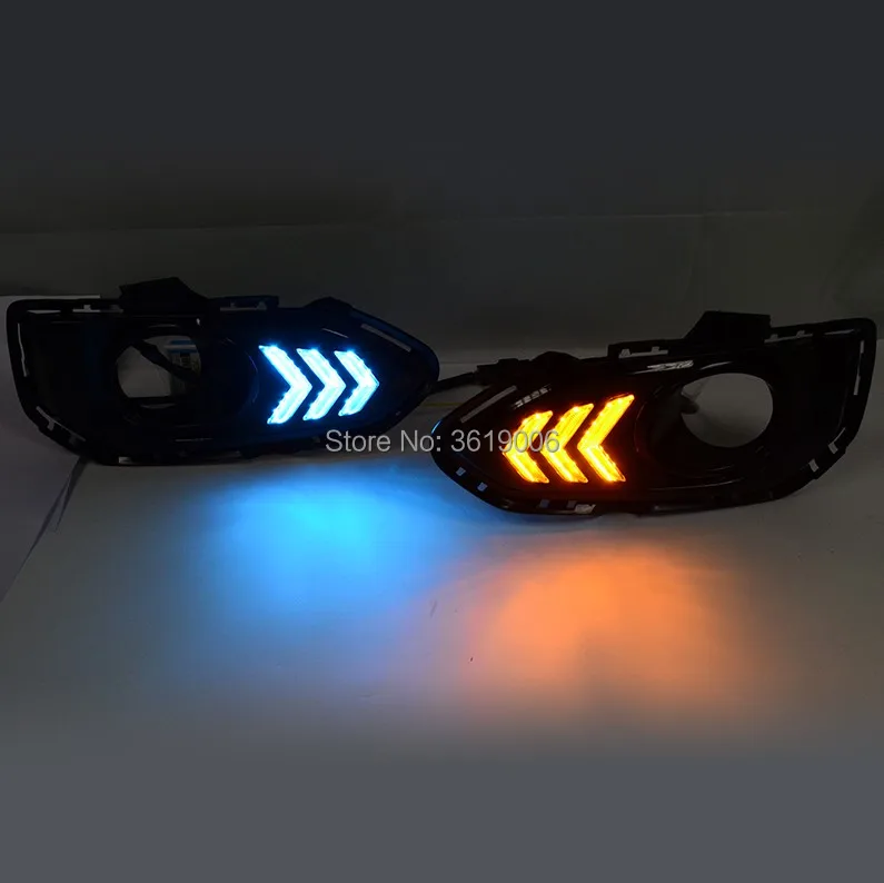 smRKE For Honda Fit 2018 Car LED DRL Daytime Running Lights White Driving Light Waterproof Styling | Автомобили и мотоциклы