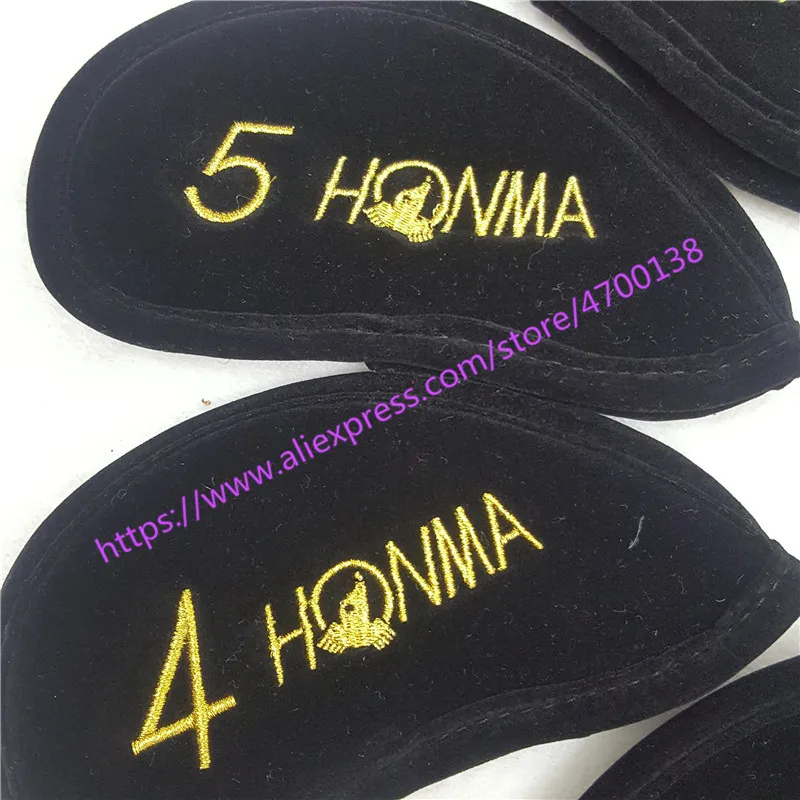Новинка Honma чехлы на голову для гольф клуба водителей Fairway Woods #1 #3 #5 Утюги # 4 11AS