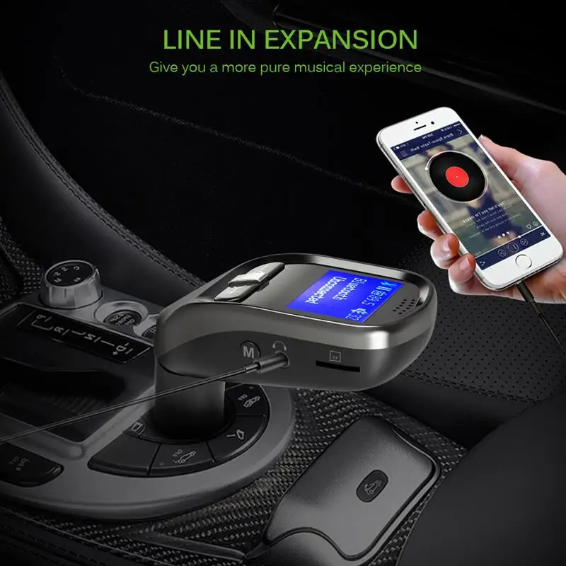 Onever FM Transmitter Car Handsfree Bluetooth LCD MP3 Player Aux Input with SD USB Charger | Автомобили и мотоциклы