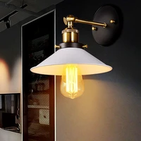 220v led wall light retro loft industrial wall lamp black e27 vintage sconces wall lamp industrial lighting fixture indoor