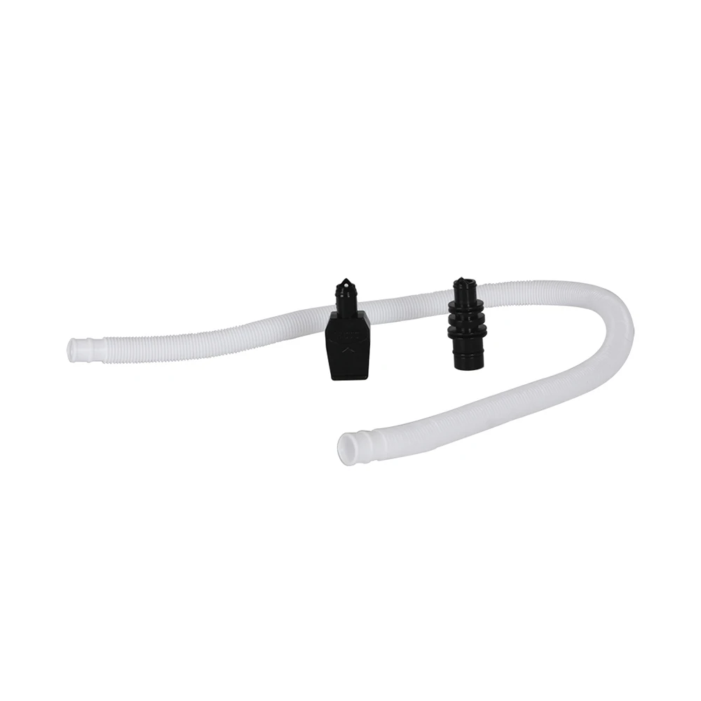 57cm / 22.4in Long Flexible Plastic Melodica Pianica Tube with a Black Mouthpiece |