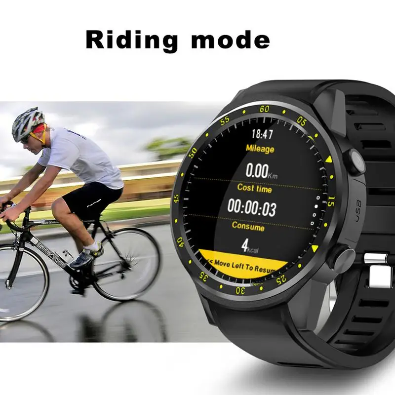 F1 Спортивные Смарт-часы MTK2503 Dual 2G SIM Bluetooth Вызов 0.3MP камера монитор сердечного