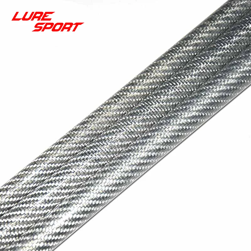 LureSport colorful Thread Woven Carbon Tube 50cm rod blank Rod Buidling component Fishing Rod Blank Repair DIY Accessory enlarge
