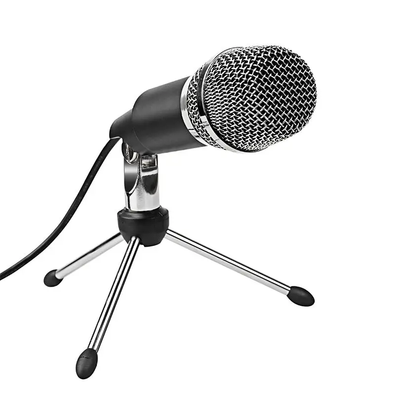 USB микрофон Plug &amp Play домашний студийный конденсаторный для Skype записи YouTube Google