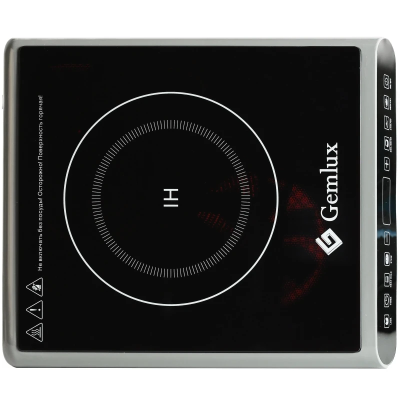 Плита электрическая GEMLUX GL IP50A (Мощность 2000 Вт 1 конфорка ЖК дисплей таймер 10