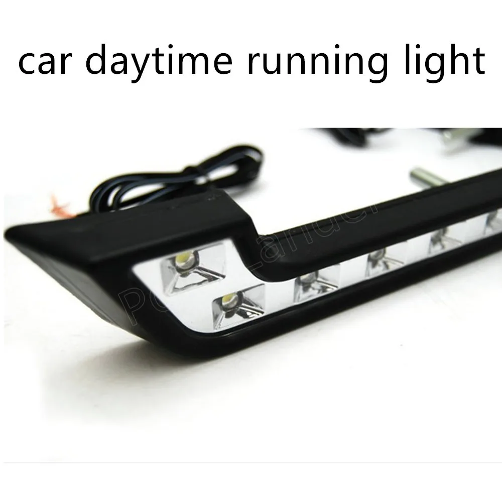 

2 шт. 12V 6 ватт машинные высокое Мощность 6 светодиодов дневные ходовые огни комплект день новое поступление туман светильник передняя лампа ...