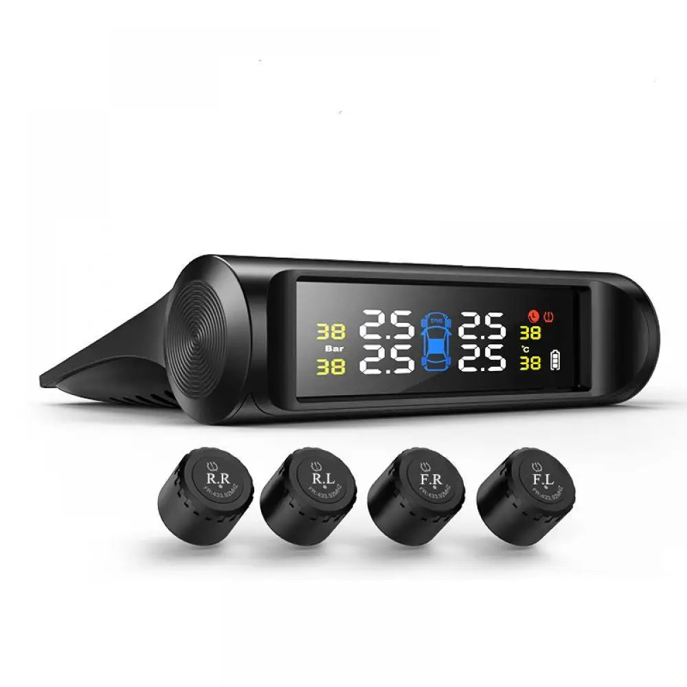 Общий беспроводной TPMS датчик солнечной энергии автомобиля авто система