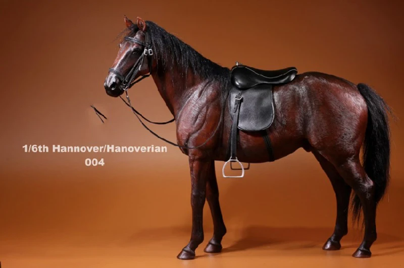 Для коллекции 1/6 Германия Hanoverian 002 Коллекционная модель лошади фигурка для экшн