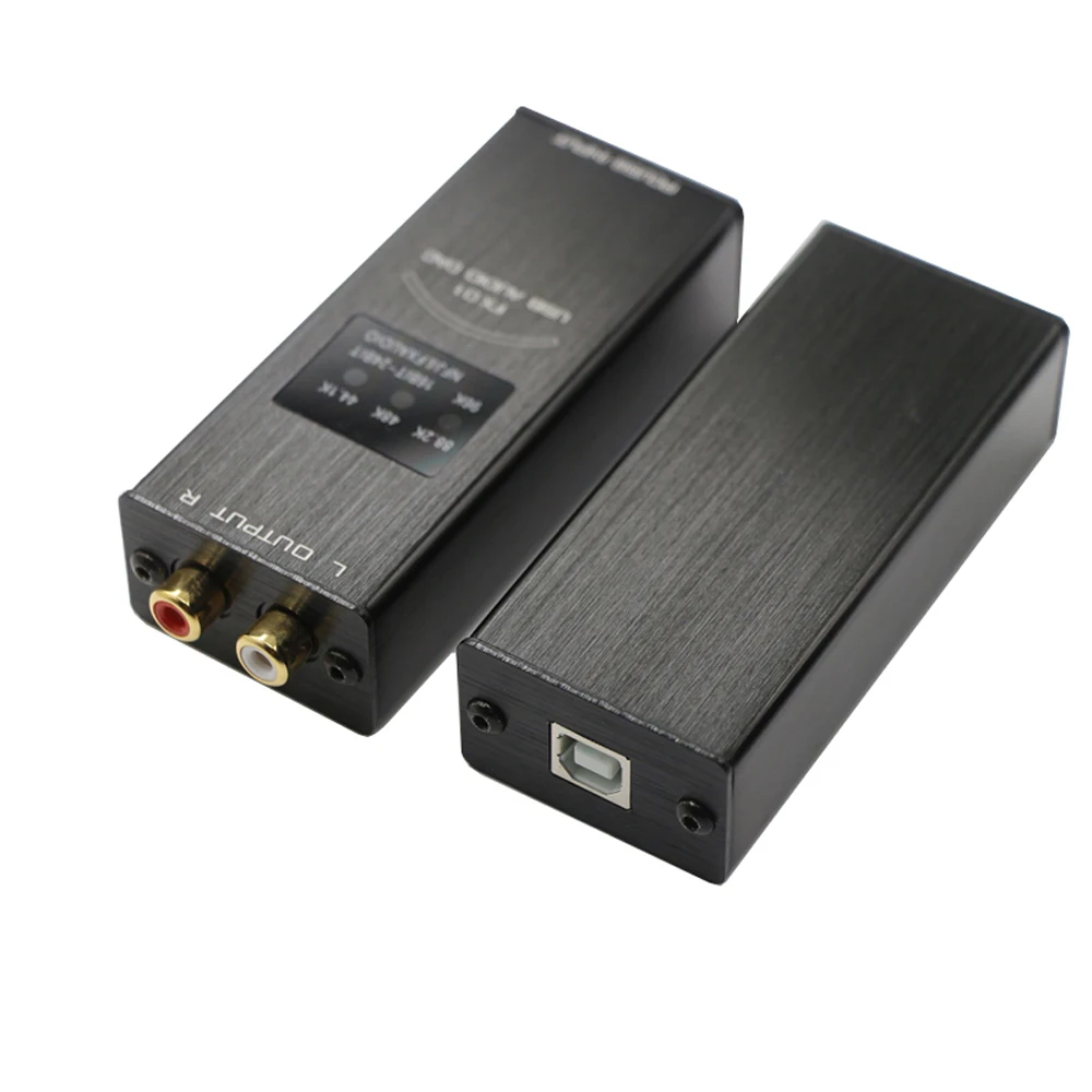 Звуковая карта FX Audio USB DAC аудио декодер частота дискретизации дисплей SA9023 PCM5102 24