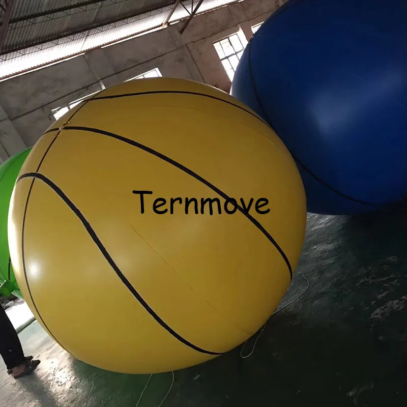 online Balão De Beisebol Gigante Da Propaganda Da Terra De Rugby Balão Inflável Do Basquetebol Para Anunciar Com Logotipo Futebol Esportes