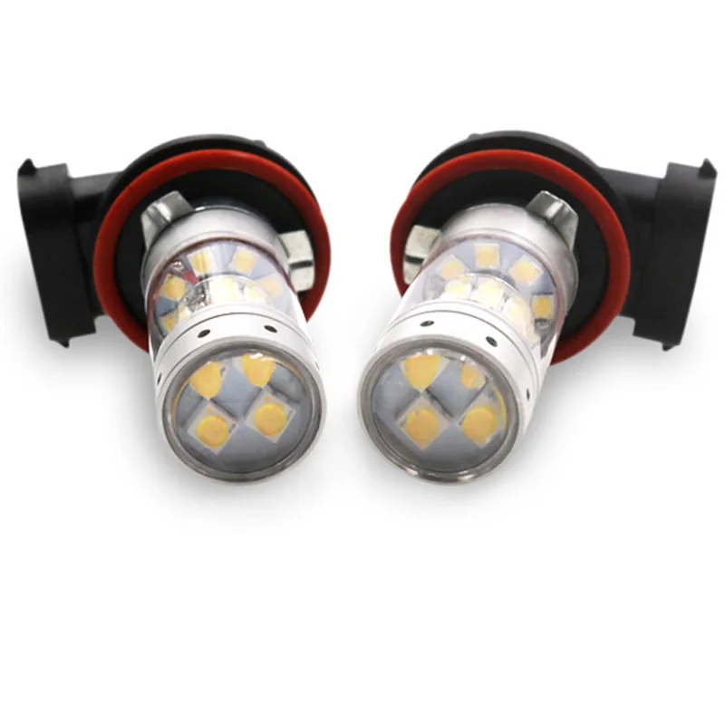 180 Вт 2828 36SMD 2шт 5202 H16 светодиодный автомобильный противотуманный фонарь лампа H7 H11