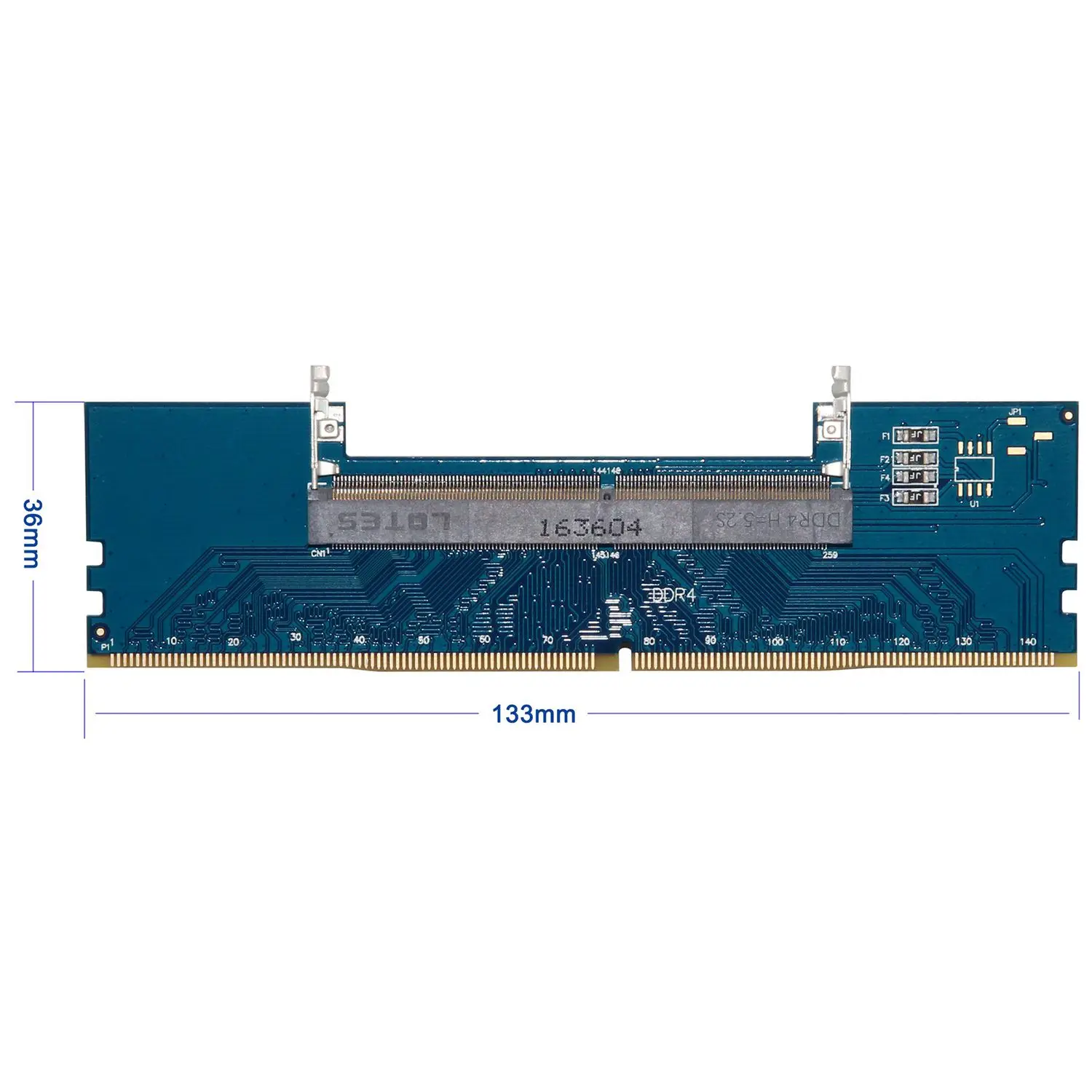 Professional Laptop DDR4 SO-DIMM To Desktop DIMM Memory RAM Connector Adapter PC Cards Converter Adaptor | Компьютеры и офис