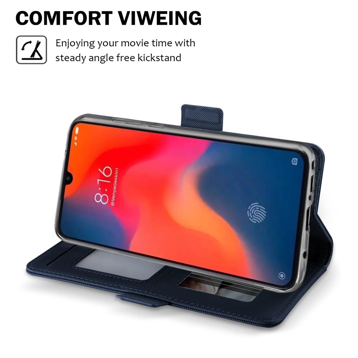 Чехол для Xiaomi Mi 9 Магнитный флип чехол из искусственной кожи с подставкой кошелек