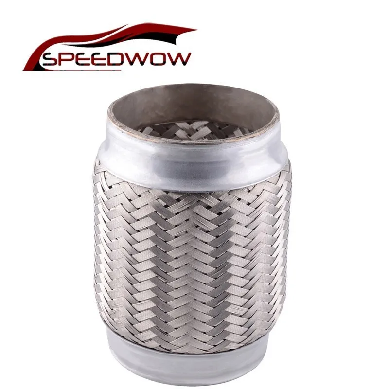 SPEEDWOW Авто 3 5 дюйма Flexi гибкий шарнир утечка ремонтная труба из нержавеющей стали