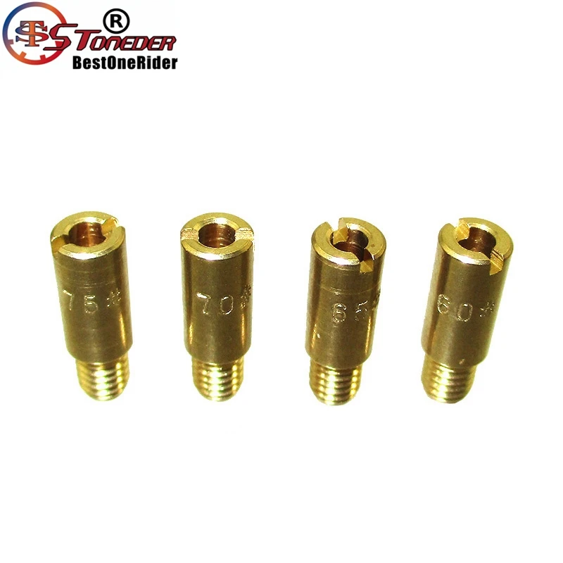 STONEDER Carburetor Jets #60 65 70 75 For 47cc 49cc Mini Moto Dirt Pocket Bike MTA1 MTA2 ATV Quad | Автомобили и мотоциклы