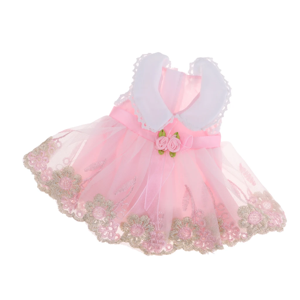 

Sweet Doll Clothes Summer Short Skirt for 14inch Girl Toys Accessories Pink