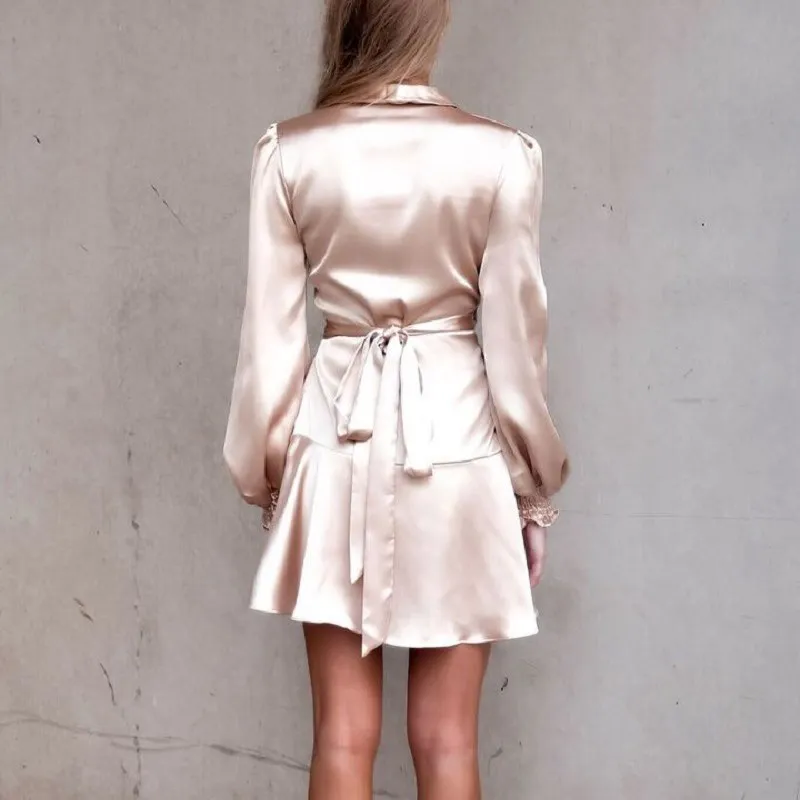 Женский комбинезон с рукавами-фонариками и поясом | Женская одежда